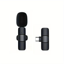 Load image into Gallery viewer, Wireless Noise cancelation Lavalier Microphone for IOS and Android