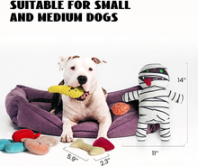 Load image into Gallery viewer, Zombie Mummy Dog Toys with Organs