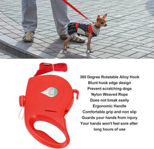 Load image into Gallery viewer, 3-In-1 Retractable Dog Leash